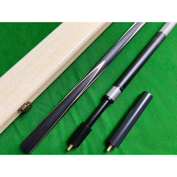 1 Piece Handmade Snooker Cue Set With Luxury Case and Telescopic Extensions