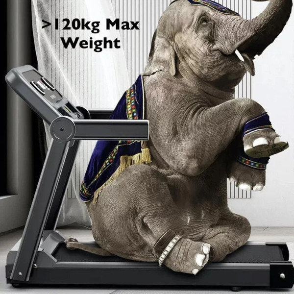 Electric Treadmill 2.0hp Motorised Folding Slim Line Running Machine Portable