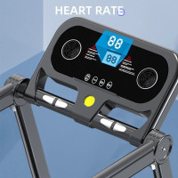 Electric Treadmill 2.0hp Motorised Folding Slim Line Running Machine Portable