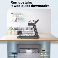 Electric Treadmill 2.0hp Motorised Folding Slim Line Running Machine Portable