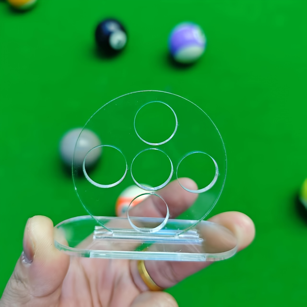 1pc 2pcs billiards training aid billiards pool cue trainer snooker motion tool enhance and skills acrylic resistant materials pool players pool accessorie Product details 2